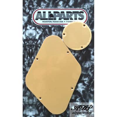 Cream 1Ply Backplate set for Les Paul PG-0814-028 image 3