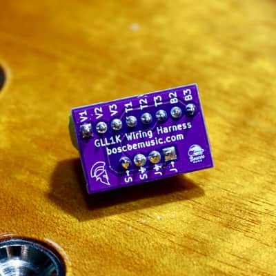Boscoe Music GLL1K — G&L L•1000 Wiring Harness — Control Plate / Full-Sized Pot Version image 3