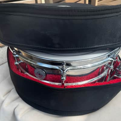 Dunnett Classic 14x6.5 Model 2N Modelling Aluminum Snare Drum 2015 - Chrome image 12