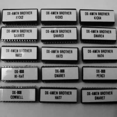 Custom Linn LM1 Snare EPROM For The Oberheim DX.