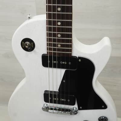 Used Gibson Les Paul Special Tribute P90 Electric Guitar White image 2