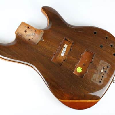 RARE 2001 Fender American Deluxe Zone Bass Walnut Exotic Wood BODY USA Premium Bass image 10