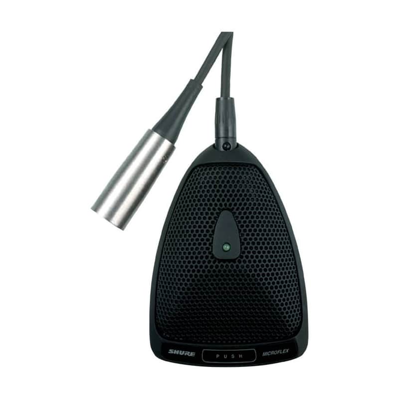 Shure MX393/C Microflex Cardioid Boundary Mic w/ 12' 3-Pin XLR Cable image 1
