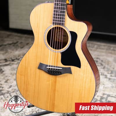 Taylor 212ce Plus Grand Concert Acoustic/Electric Guitar with Aerocase image 1