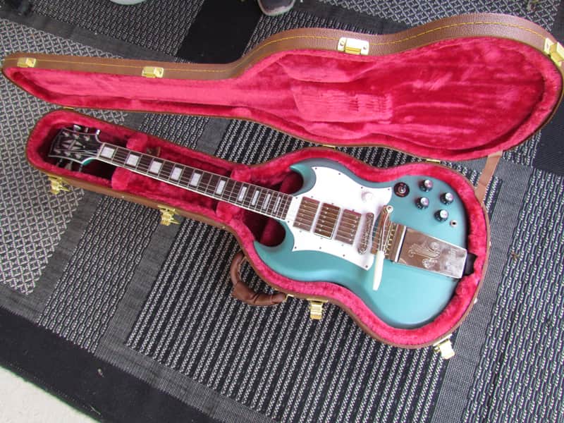 2021 Gibson Captain Kirk Douglas Signature SG Inverness Green W/OHC, Case Candy, & Paperwork image 1