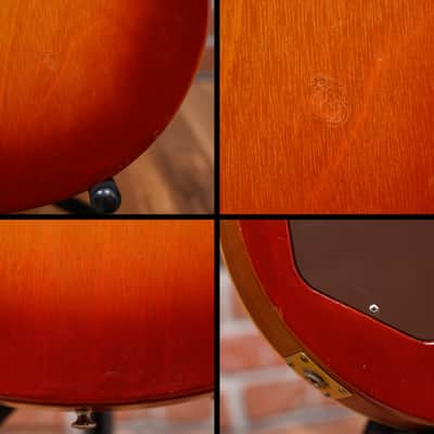 Gibson Les Paul Deluxe Plain Maple Top Cherry Sunburst 1976 w/Hard Shell Case image 16