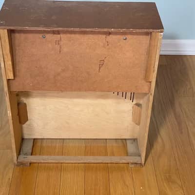 Schoenhut Antique Wooden 25-Key Upright Toy Piano, 20" High, Works Great! image 7
