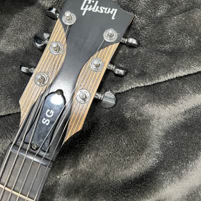 Gibson Zoot Suit SG 2009 Black and Natural image 4