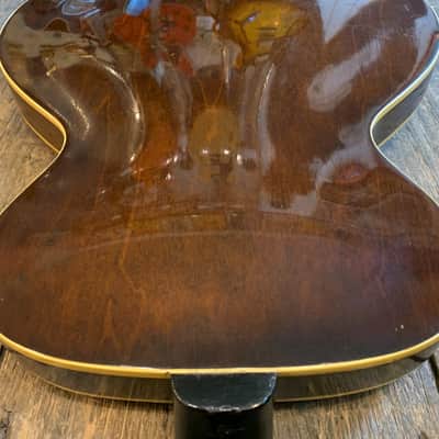 1965 Epiphone E422T Century Sunburst with hard shell case image 7