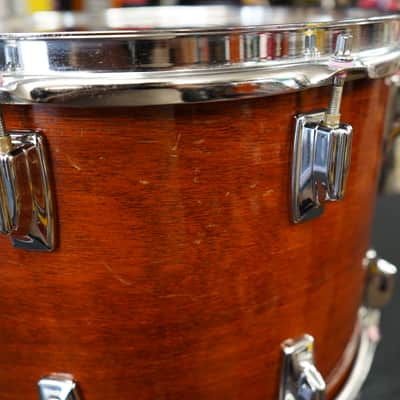 1985 Tama/Japan Superstar Series Rare 14" Birch Shell Tom - Super Mahogany Lacquer 10x14'' Tom image 6