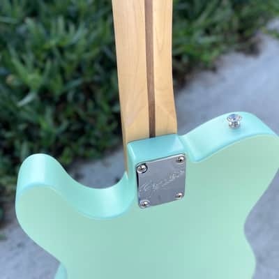 Fender American Performer Telecaster Hum Satin Surf Green Rosewood Fretboard 2023(VIDEO!) image 13