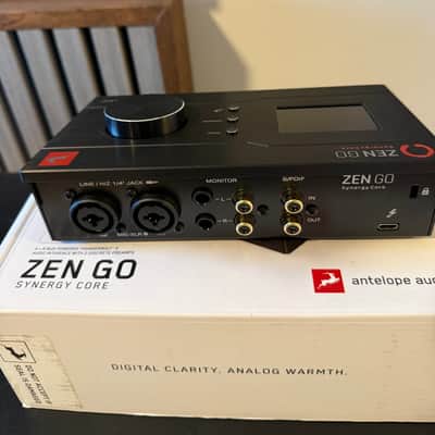 Antelope Zen Go Synergy Core Thunderbolt Audio Interface 2021 - Present - Black image 2