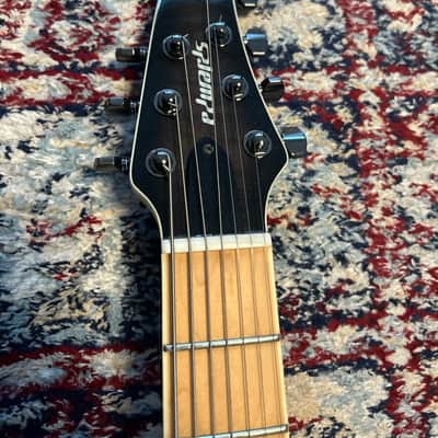 Edwards E-HR-III NT7 2017 See Thru Black Sunburst image 5