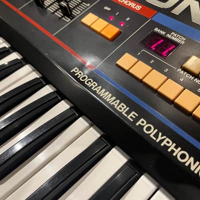 Roland Juno-60 61-Key Polyphonic Synthesizer 1982 - 1984 - Black image 9