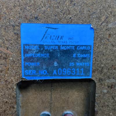 Vintage Pair Of Frazier Super Monte Carlo Bookshelf Speakers image 8