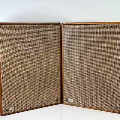 Vintage Mid 1960's Fisher KS-1 10" Woofer Floor Speakers image 1