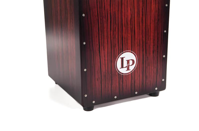 Latin Percussion LP Aspire Accent Cajon - Dark Wood Streak