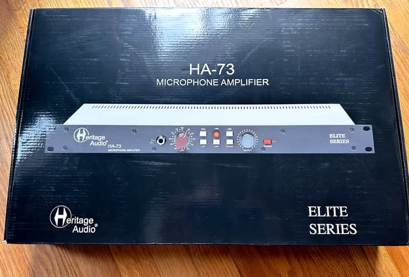 Immagine Heritage Audio HA-73 Elite Series Single-Channel Mic Preamp - 1