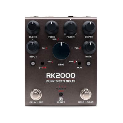 Keeley Electronics RK2000 Funk Siren Delay/Freeze Pedal image 1