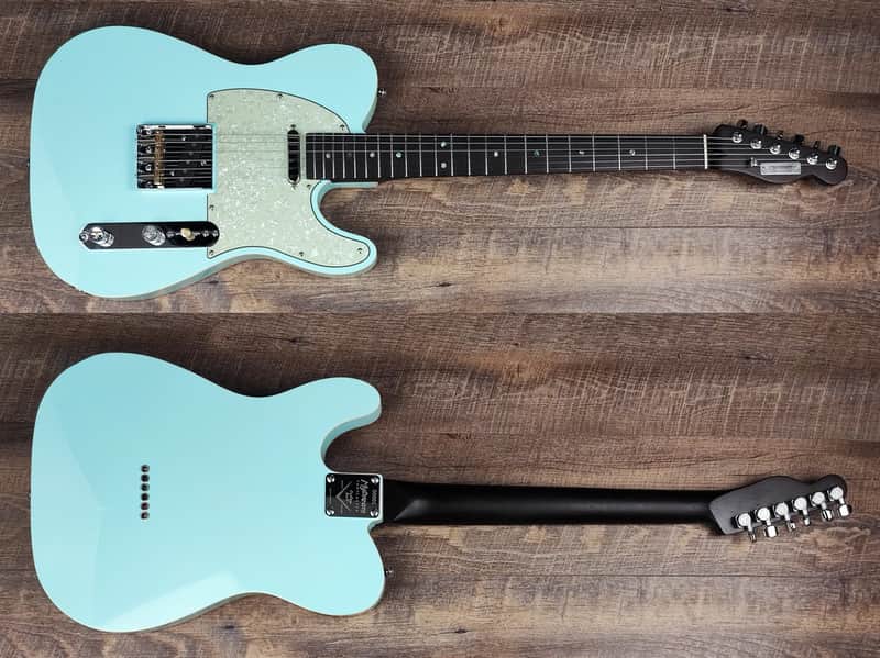 MyDream Partcaster Custom Built - Sonic Blue Wenge Dreamsongs image 1