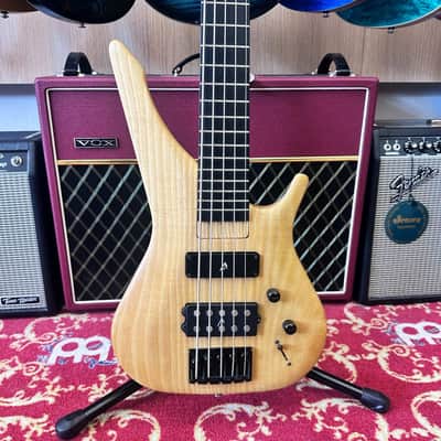 Manne Basic XLR 5 Fret Basso Eletrico 5 Corde Natural 2001 image 3