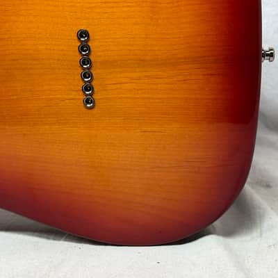 Fender American Deluxe Telecaster Guitar with Case 2008 - Aged Cherry Sunburst / Rosewood fingerboard image 17