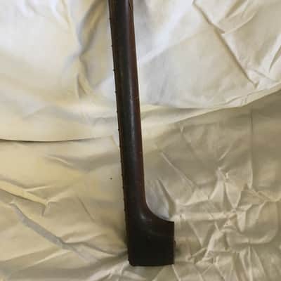 Vintage banjo neck piece Unknown 1920's Mahogany image 4