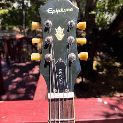 Epiphone ES-339 2012 - Vintage Sunburst with Hard Case image 3