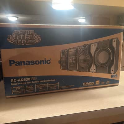 Panasonic SC-AK630 5 CD Changer Stereo System Nitrix Series BRAND NEW OPEN BOX image 4