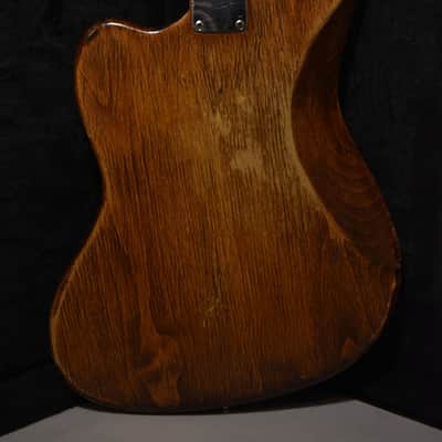1963 Fender Jaguar Pre-CBS Modified Refin Natural w/HSC image 4