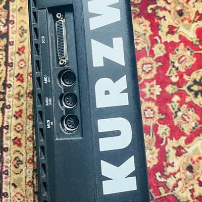 Kurzweil K2000 61-Key Digital Workstation Synthesizer 1990s - Black image 5