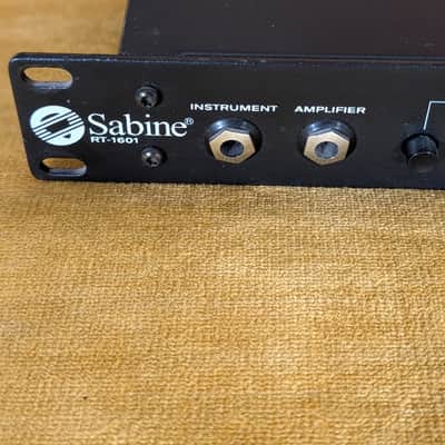 Sabine RT-1601 Rack Mountable Tuner image 2