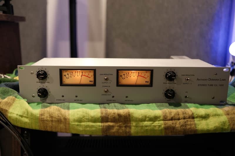 Anthony DeMaria Labs ADL 1500 Stereo Tube Compressor with Jim Williams Mod *MINT* image 1