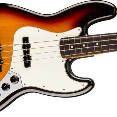 Fender Player II Jazz Bass 4-String Bass Guitar, Rosewood Fingerboard, 3-Color Sunburst image 4