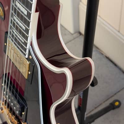 Epiphone Jerry Cantrell "Wino" Les Paul Custom 2022 - Present - Wine Red image 11
