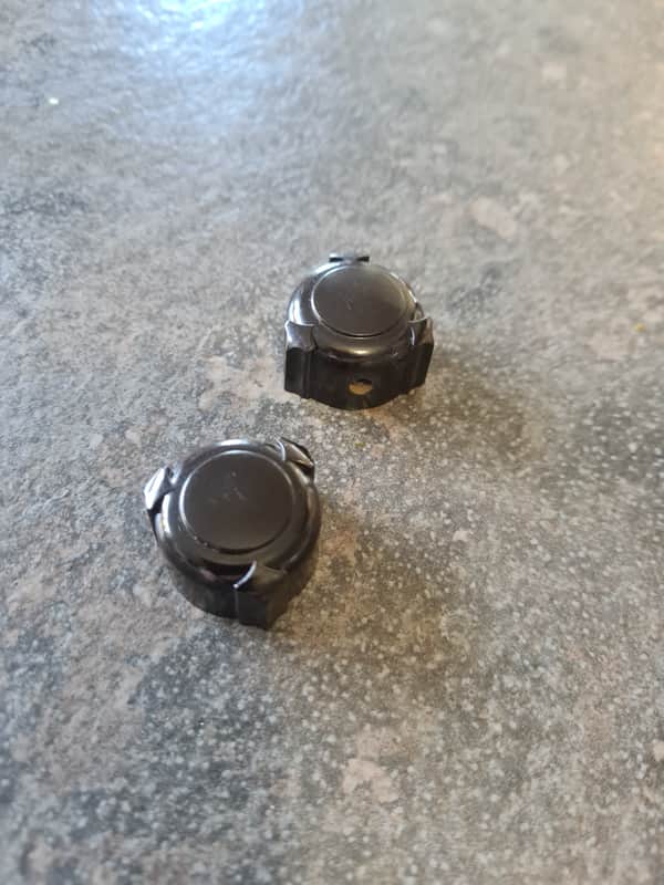 Gibson ES250 ES260 ES300  Bakelite Knobs Brown 1950s - Brown image 1