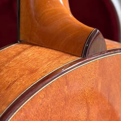 Hive Hornet Tenor Ukulele #13015 – Spruce / Mahogany – Gold Waverly Tuners – Ameritage Case image 13