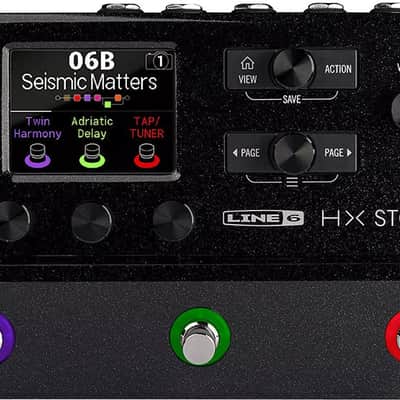 Line 6 HX STOMP Guitar Multi-Effects Floor Processor (Black) image 1