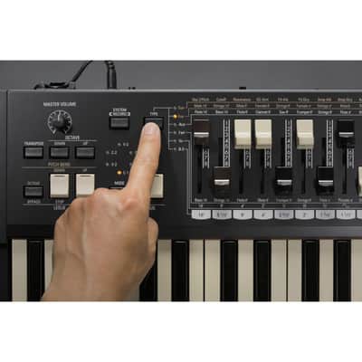Hammond M-Solo 49 Key Performance Keyboard; Blue image 8