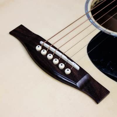 Eastman PCH3-GACE-CLA - Grand Auditorium Acoustic Electric Guitar - Natural Gloss image 3