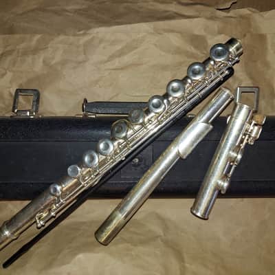 King Cleveland 610 Flute, USA, with case and cleaning rod image 2