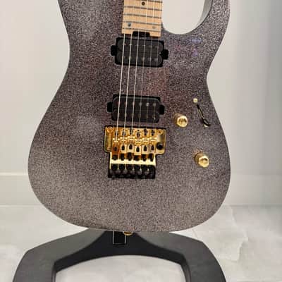 ESP USA M-II Floyd Rose  Black Sparkle image 3