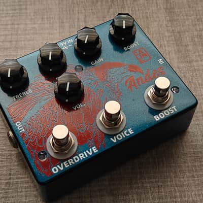 Caline DCP-11 Andes Boost / Overdrive Pedal — Excellent Two-in-One Unit image 5