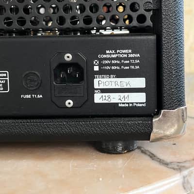 Laboga Mr. Hector Duo Master MKIII – 100/50W All-Tube High-Gain Head – Made in Poland image 7