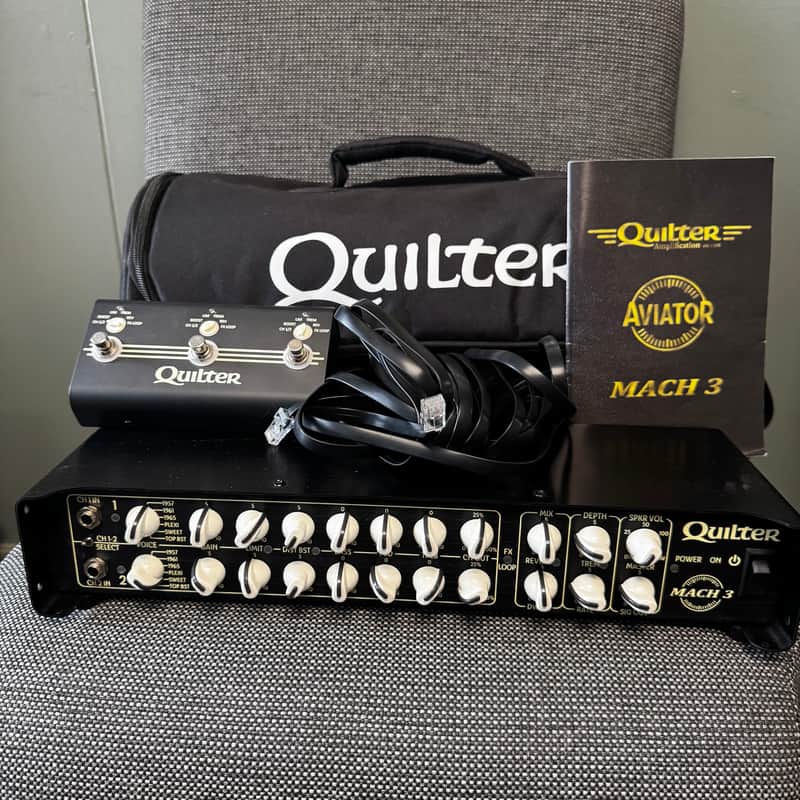 Quilter Aviator Mach 3 2-Channel 200-Watt Guitar Amp Head