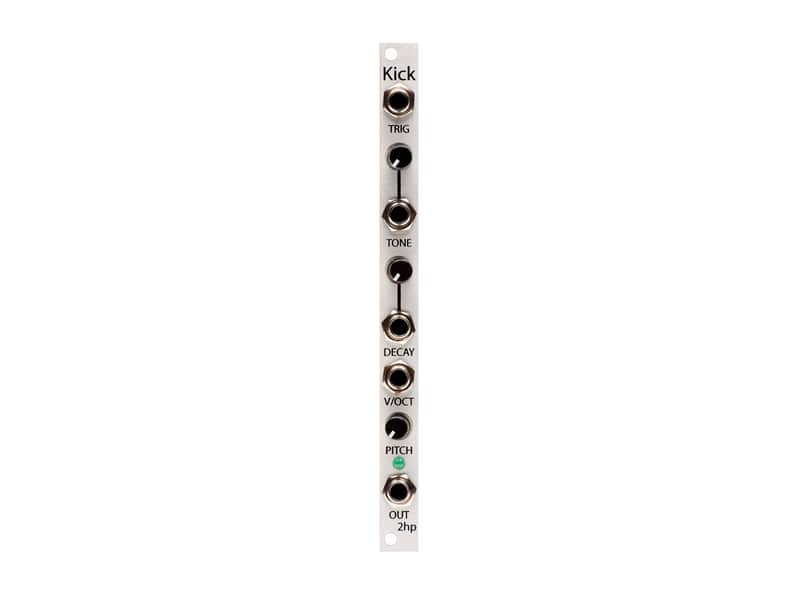 2hp Kick Percussion Module (Silver) image 1