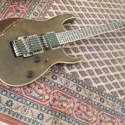 Ibanez SRGT 47 FM thru-neck spot model passive 24F 2003 - Dark Olive Green image 22