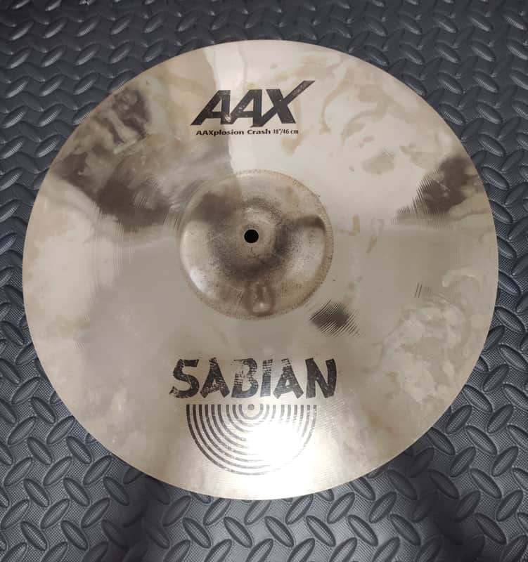 Sabian 18" AAX X-Plosion Crash Cymbal 2005 - 2018 - Brilliant image 1