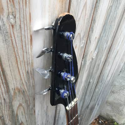 Meazzi Jupiter Vintage Bass Made in Italy 1964 Black image 9
