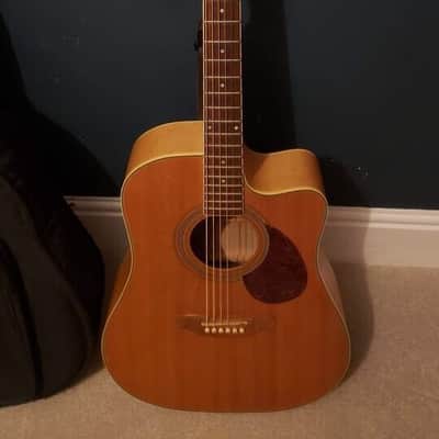 Freshman FA300CEM Electro Acoustic Guitar and gig bag image 2